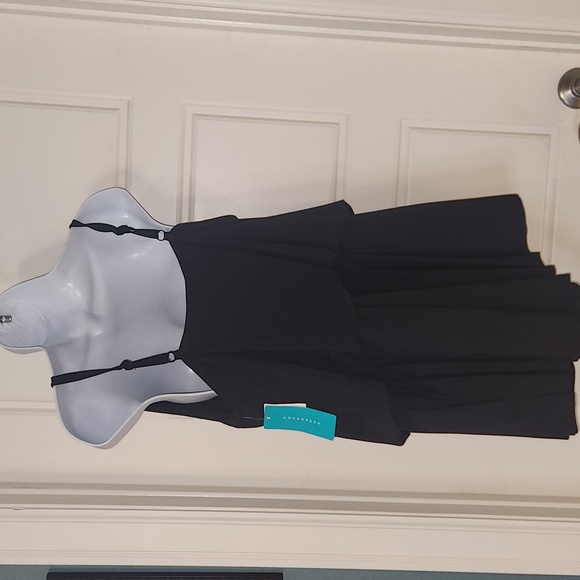 High Neck Swim Romper With Pockets - One Piece Swimsuit - by Aqua Green - Picture 7 of 8